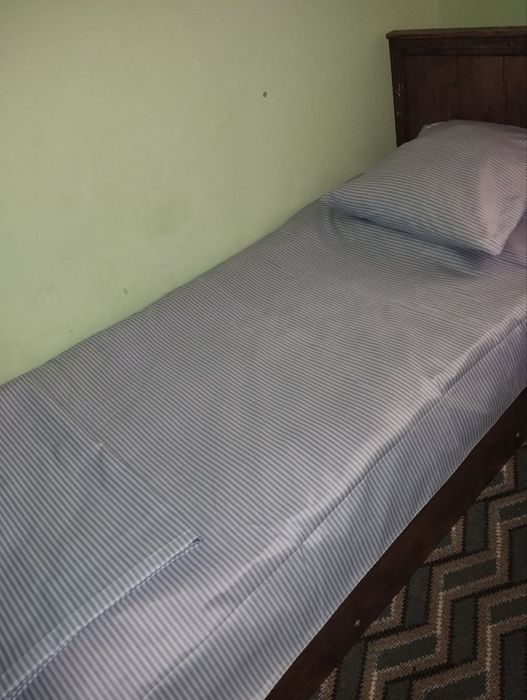 1 кишилик постель, прос-я 2.2×1.4, под-к 2.2×1.4, нав-ка 0.7*0.7