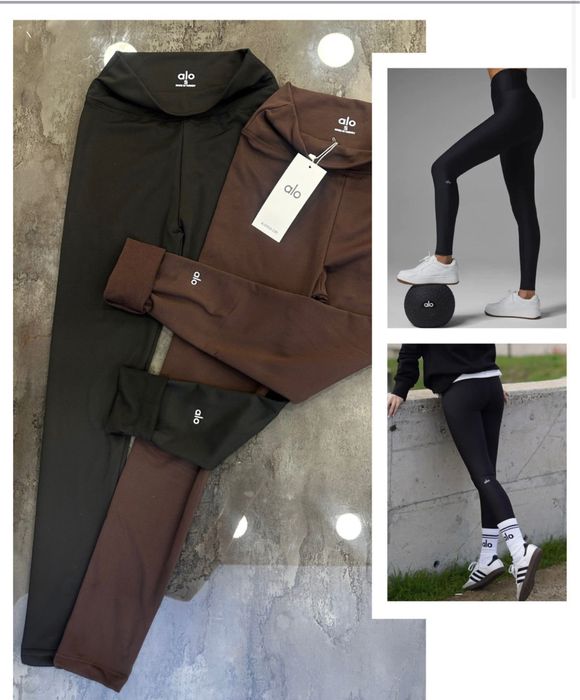 Colanți vătuiți talie înaltă mat Alo Guess Burberry toate mărimile