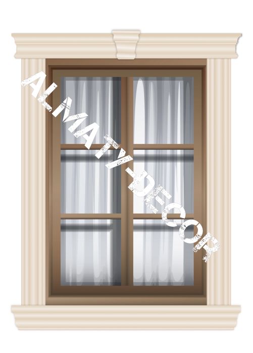 Обрамление окон из пенопласта