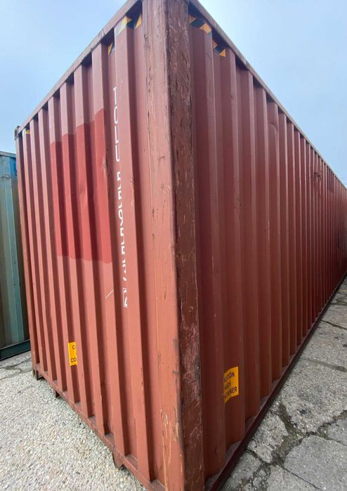 Container maritim 12m, nou, second-hand, direct din port in toata tara