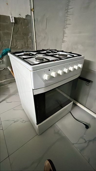 газовка Гефест , духовка электрическая