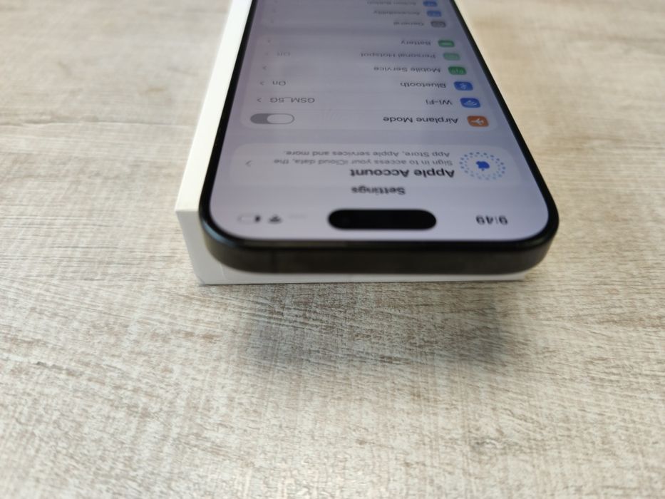 Apple iPhone 16 Pro 128GB Black 93% batt.  3г.Гаранция!