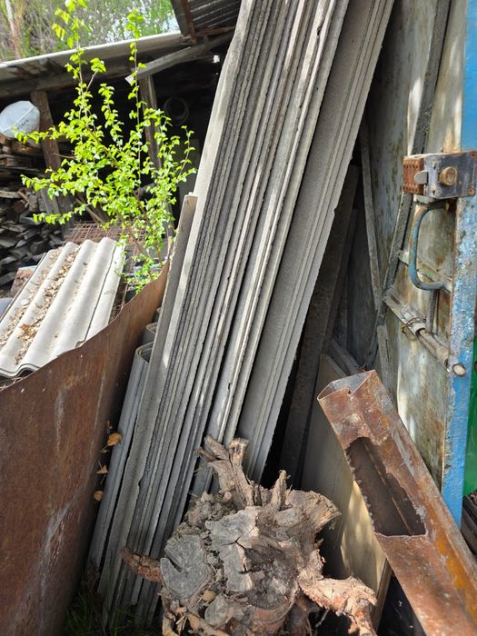 Шифер волнистый б/у