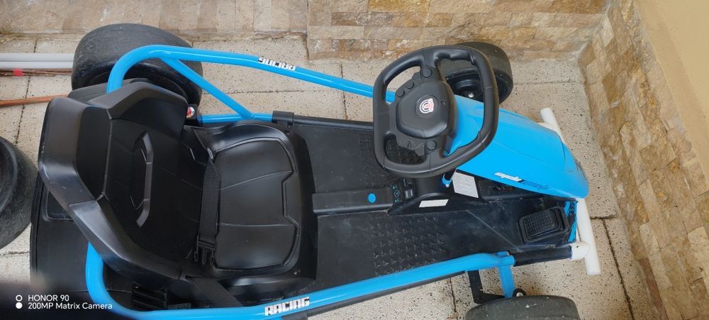 Cart electric albastru