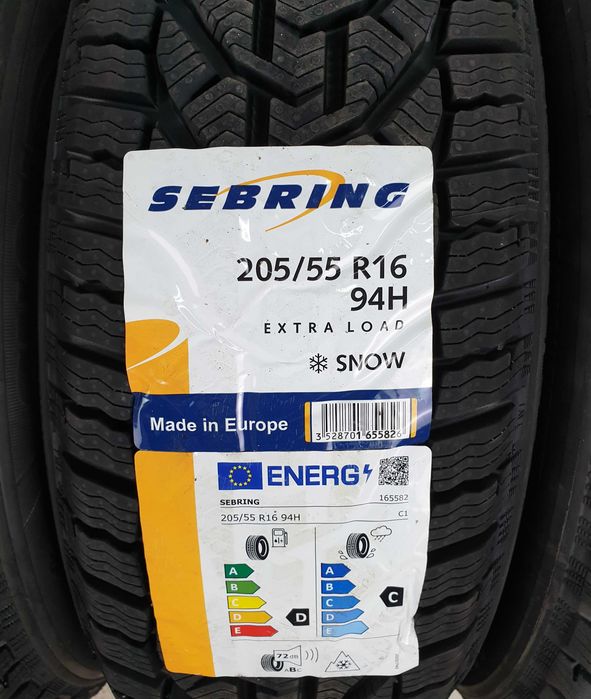Anvelope noi iarna m+s 205 55 16 Sebring ( by Michelin )
