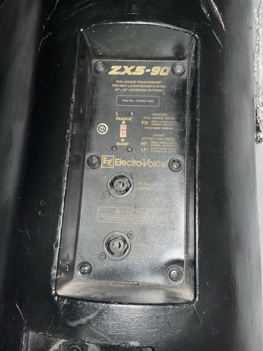 Boxe pasive profesionale JBL - 500w si EV - 600w