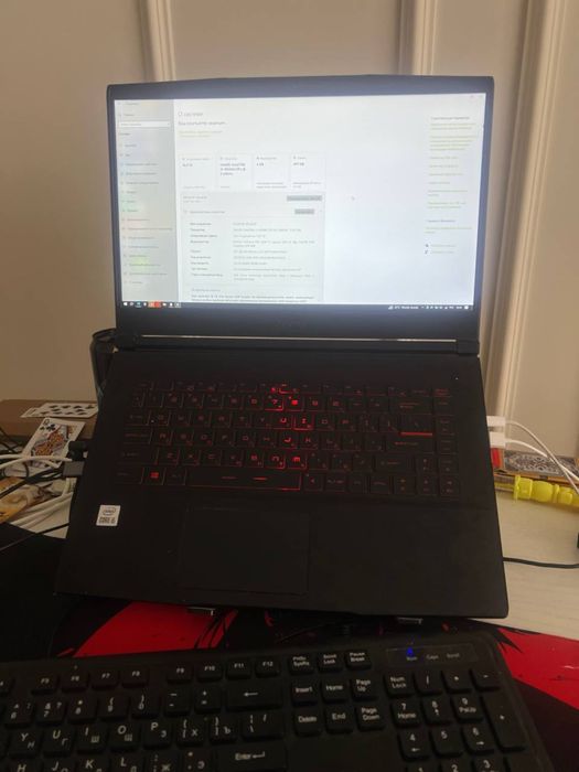 Продам игровой ноутбук msi