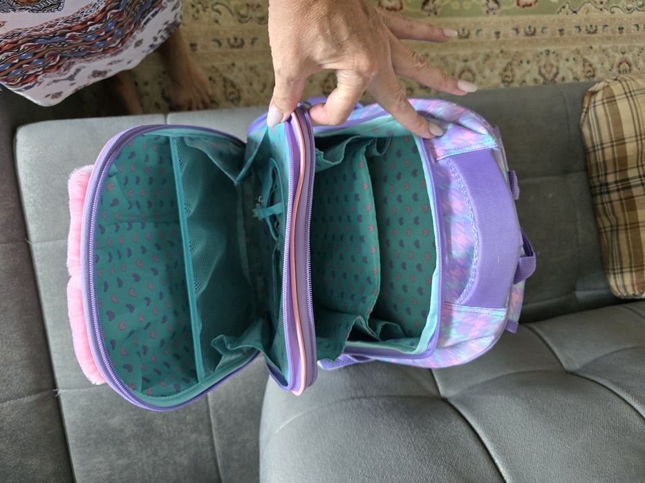 Школьный рюкзак для девочки, бу