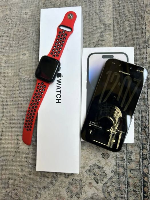 Iphone 14 pro 256 гб / apple watch se