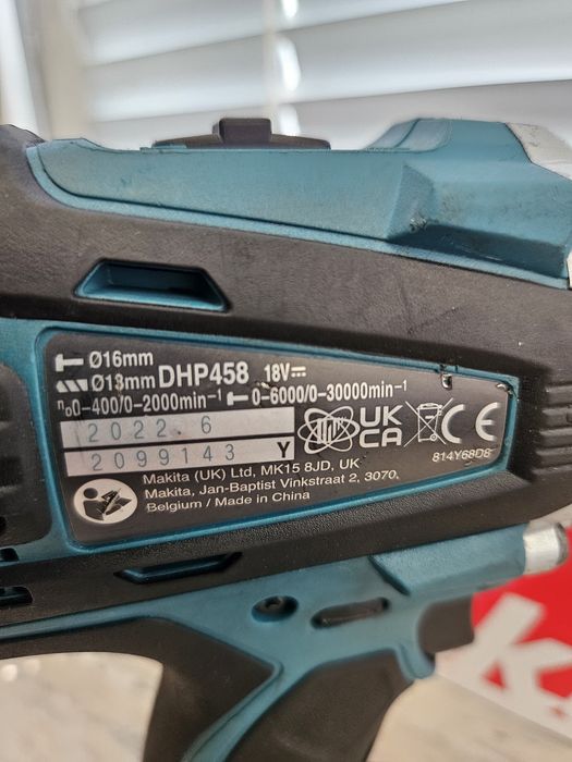 Makita Винтоверт DHP458 18V.