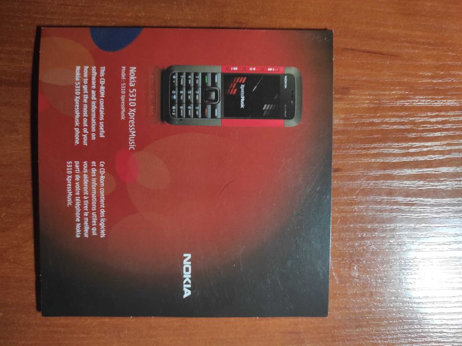 Программный диск на Nokia 5310 XpressMusic