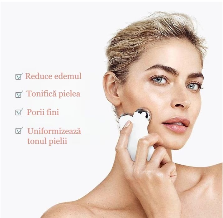 Aparat dispozitiv microcurenti lifting antirid luminozitate