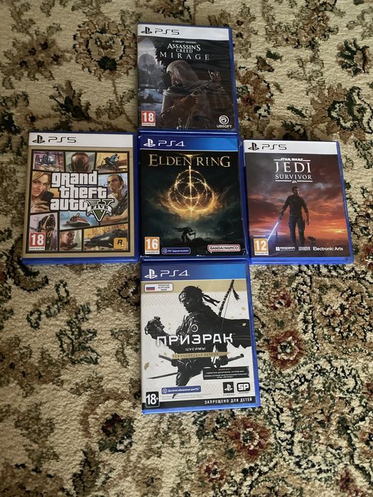 Диски на пс 4 и пс 5