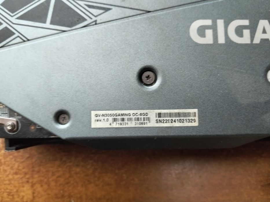 Видеокарта RTX3050 8gb
