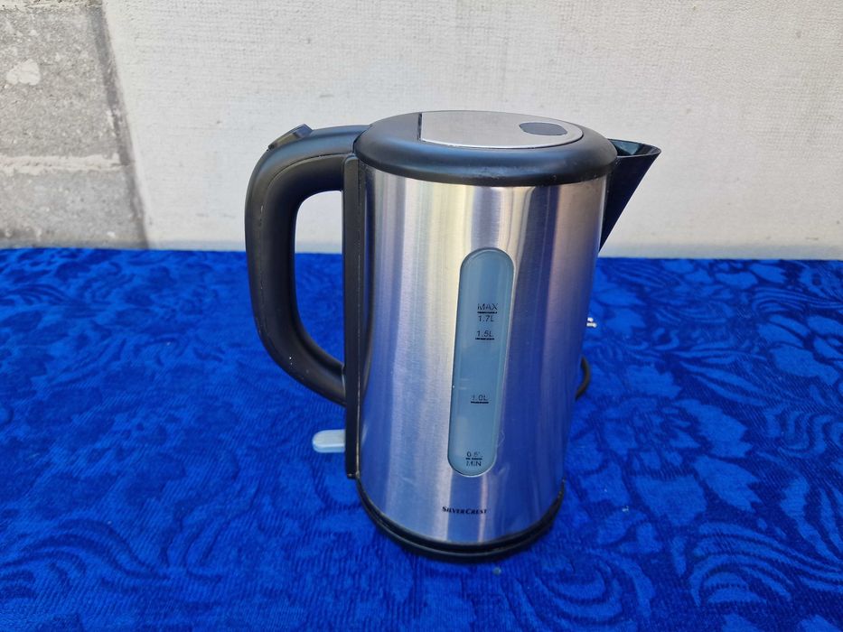 Silver Crest cana fierbator apa, 1.7l, 2500W, argintiu-negru***