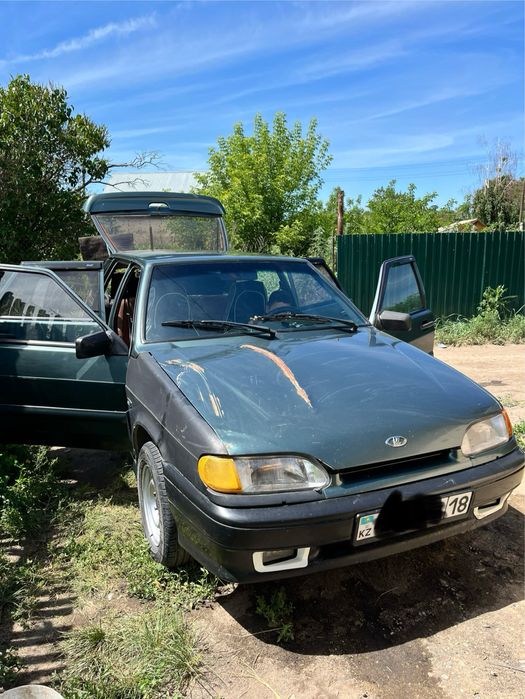 Ваз 2114 на полном ходу