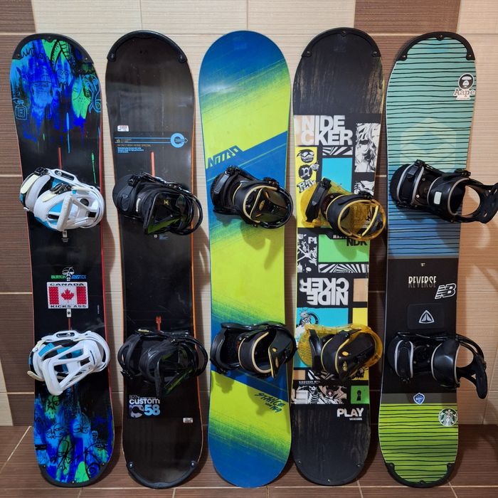 Placa snowboard copii-adulti /boots burton, nitro,salomon