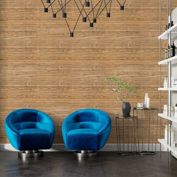 Самозалепващи тапети Ламперия цвят орех 3 D Тапети 3 D пана