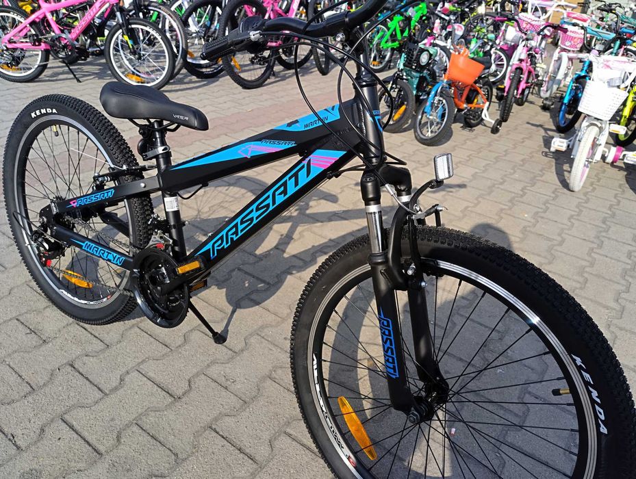 PASSATI Алуминиев велосипед 24" MARTYN черен