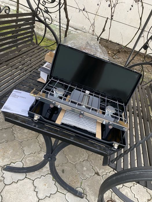 Aragaz camping portabil nou