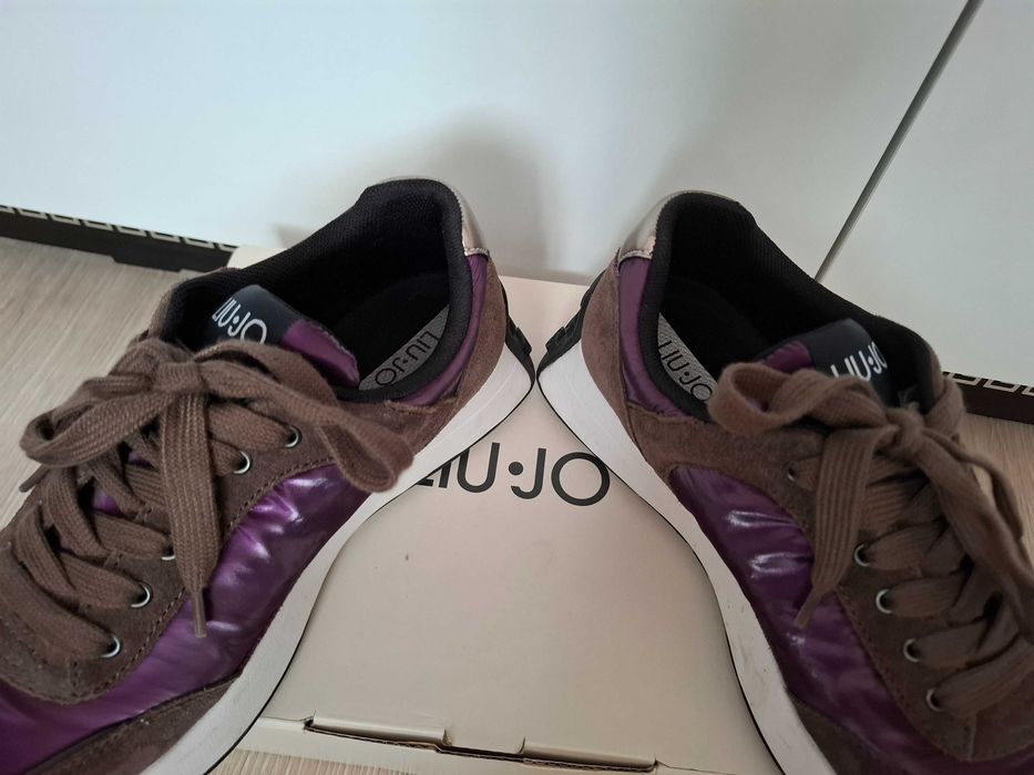 Маратонки в кафяво Lio jo