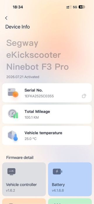Segway ninebot f3 pro