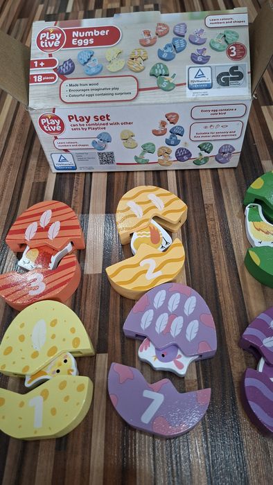 Детски дървени играчки различни видове