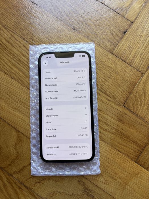 Iphone 13 de 128 Gb 5G Black