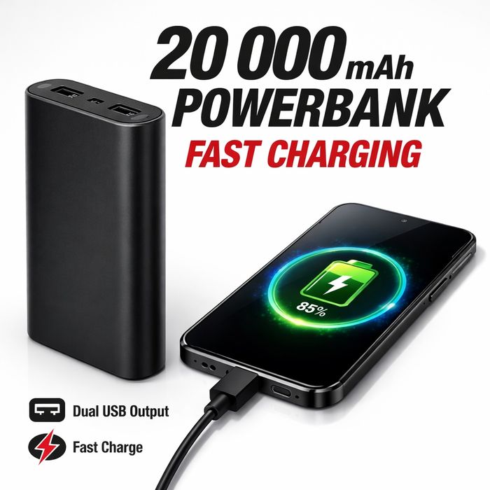 Super powerbank– TOK HECH QACHON TUGAMAYD  Eeng qulay narxda tez ul