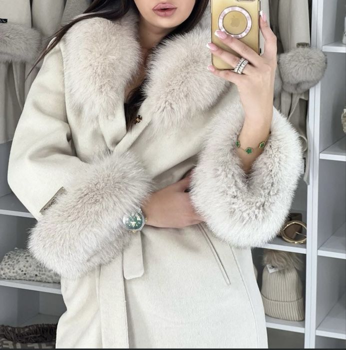 Дамско палто вълна от алпака