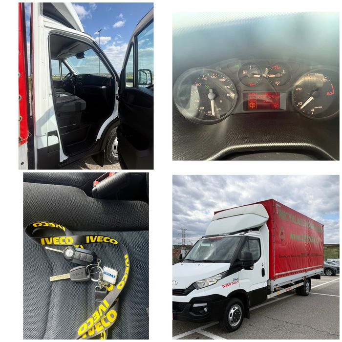 Iveco Daily 50c18 35c 15 17 18 21 50c15 Prelată Cub Frig Lift Dimensiune 5.53 lungime AC CLIMA model 2020 Uși Spate