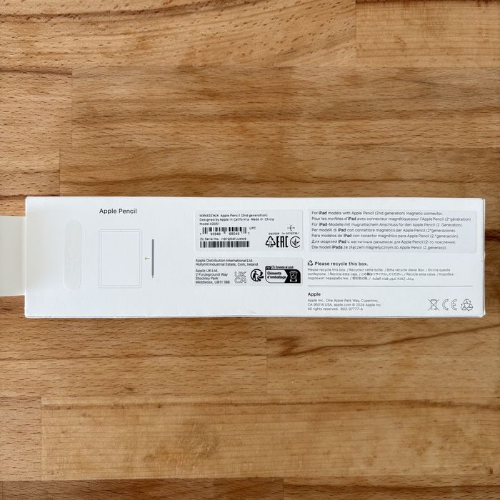 стилус Apple Pencil (2nd Generation) — новый, не использовался