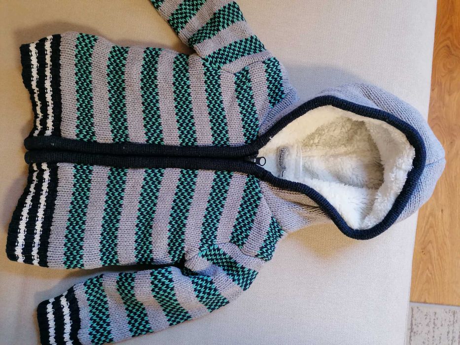 Детска грейка Minoti, суитчър, Детска зимна жилетка Dirkje