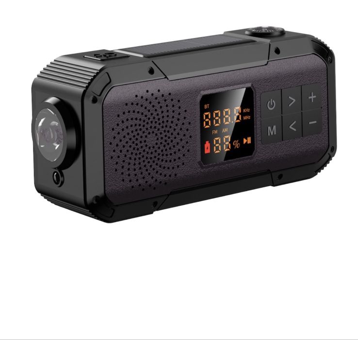 Radio portabil multifunctional cu bluetooth,lanterna,etc