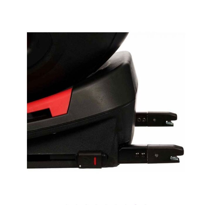 Детско столче за кола Zizito - Amadeo, с IsoFix, 0-36 kg, червенo
