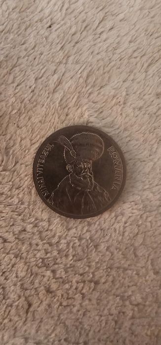 Moneda 100 lei cu mihai viteazu