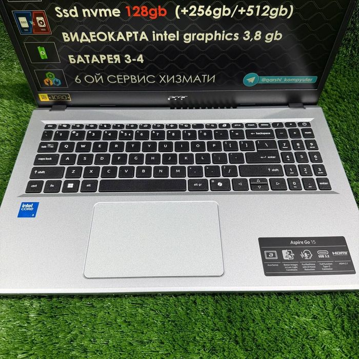 Оптом ва донага Acer core i3 N355 ddr5 8gb