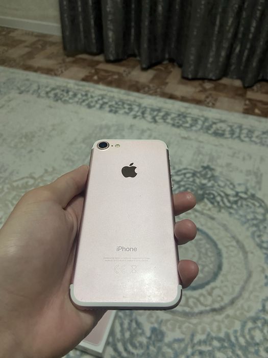 Айфон 7 цвет розвый