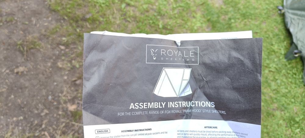 Cort / Adăpost Pescuit Fox Royale (Pram Hood)