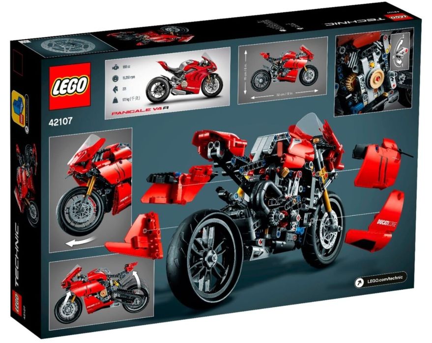 LEGO Technic Ducati Panigale V4 R.LEGO 42107