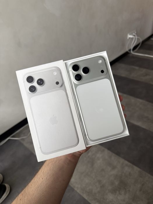 Iphone 17 pro max silver 256GB