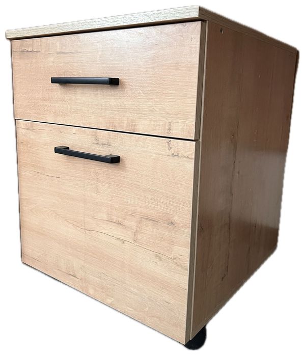 Офисный стол с мобильной тумбой