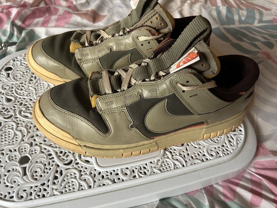 Nike Air Dunk Jumbo "Medium Olive" размер 47.5
