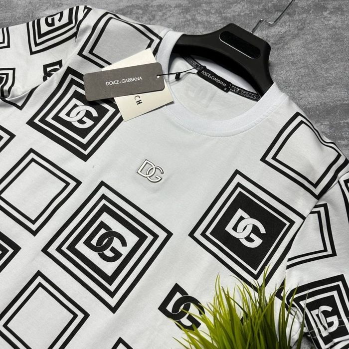 6 modele tricouri de brand-firmă ca DG LV Balmain nu palm offwhite ami