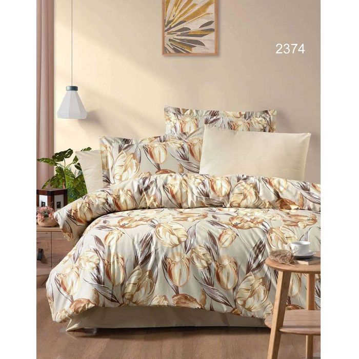 Спално бельо ранфорс 100% памук,голяма спалня,единично, пет части