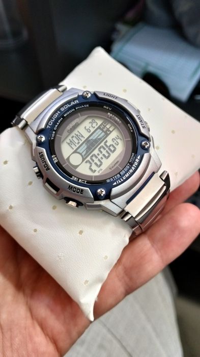 Наручные часы Casio на солнечной батарее