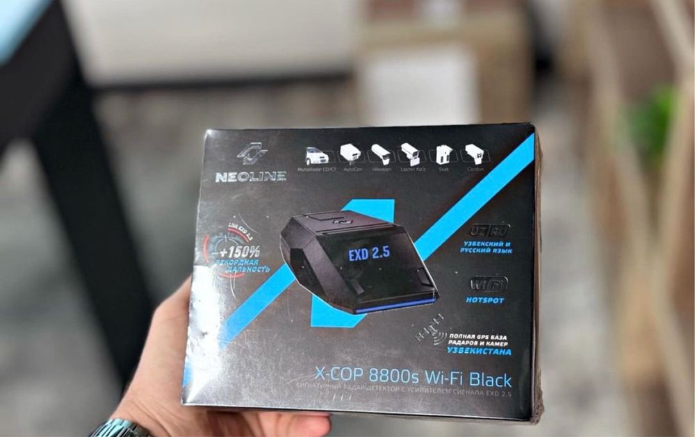 Антирадар Neoline x-cop 8800 wifi black