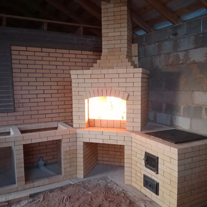 Печник. Строю барбекю.