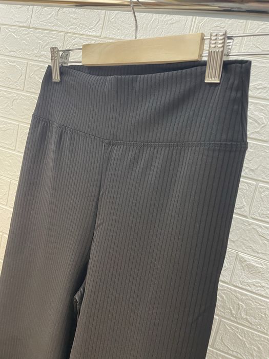 Черен рипсен панталон с широк крачол– S,M,L,XL,XXL