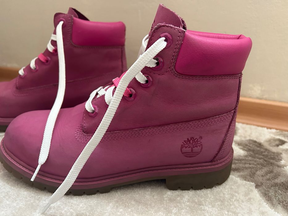 Timberland боти от набук
